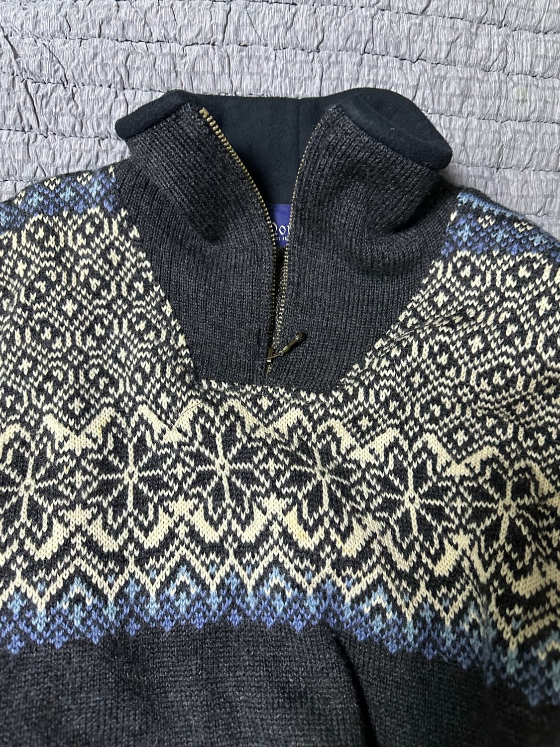 Nordstrikk의 노르딕 패턴 울 니트 상품이미지4