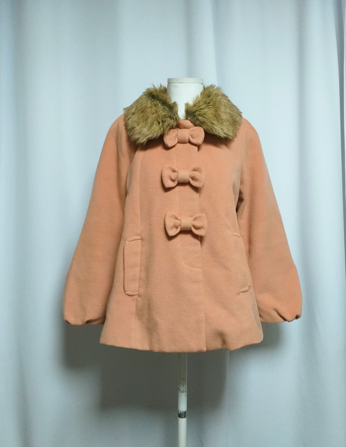 빈티지 코트 달천 대장 오네라떼히메로맨틱갸루 핀터깔 그런지페어리 고스펑크 상품이미지1