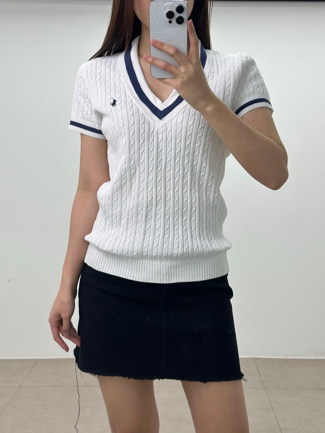 폴로랄프로렌 반팔 니트 상품이미지3