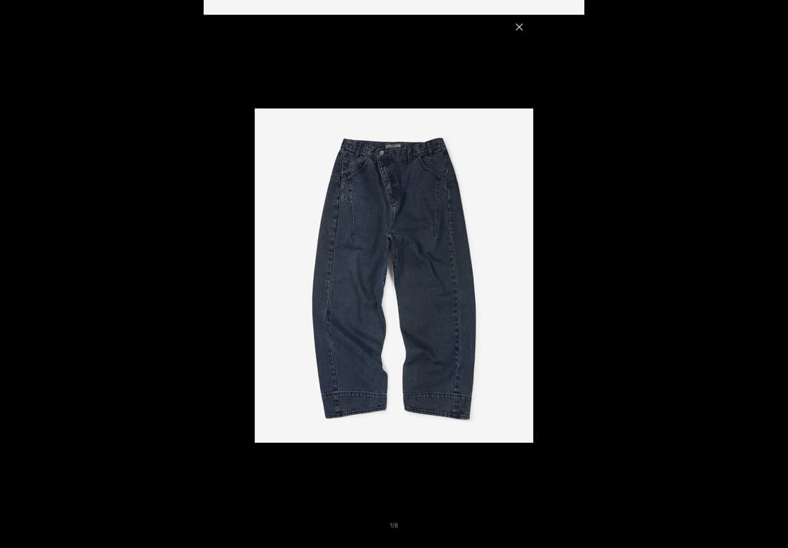 ETCE ENGINEERED DENIM PANTS (DARK BLUE) 상품이미지3