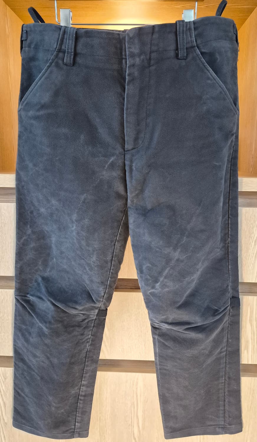 00s HELMUT LANG Bondage MoleskinTrousers 상품이미지2