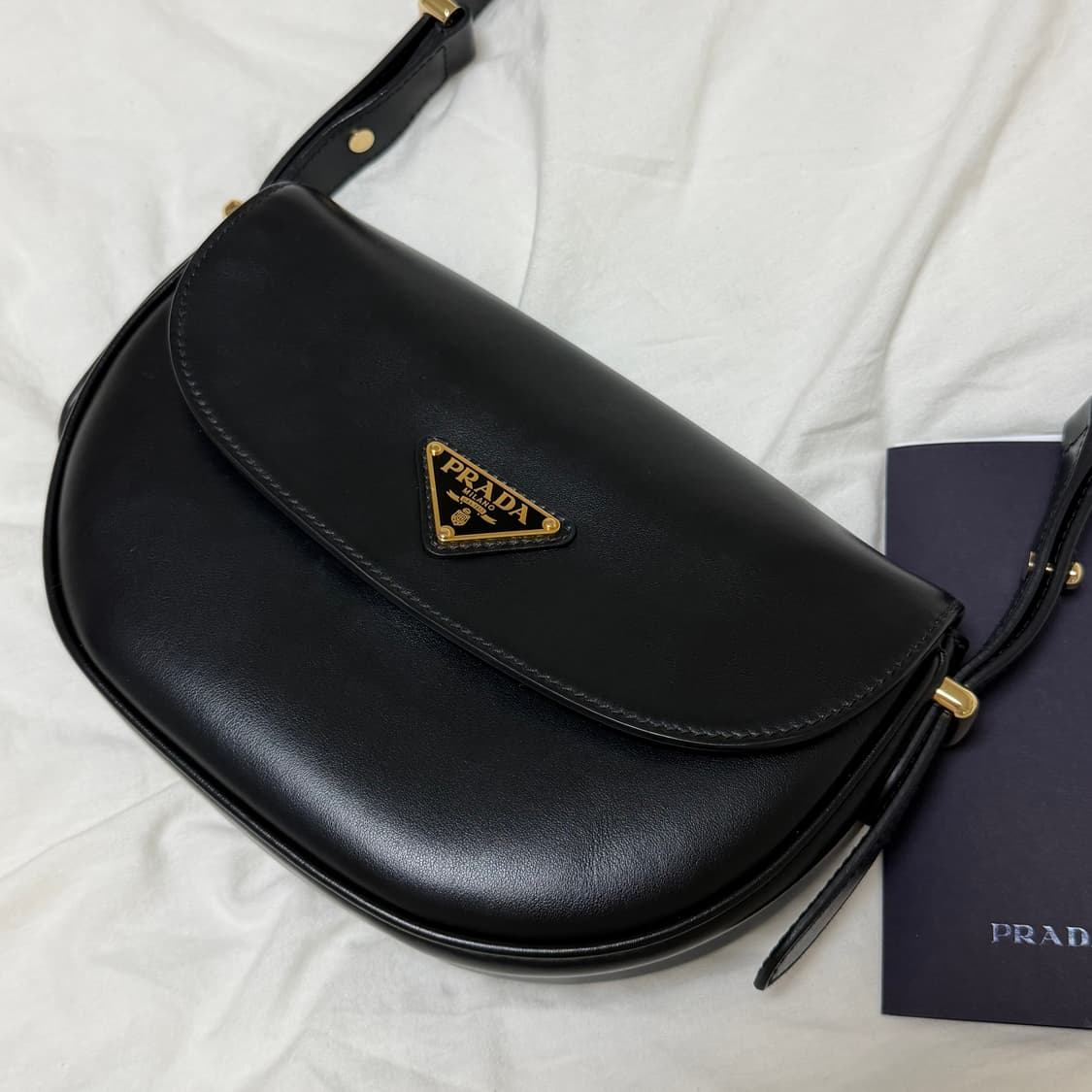 프라다 아르케 가죽 숄더백 정품 상품이미지3