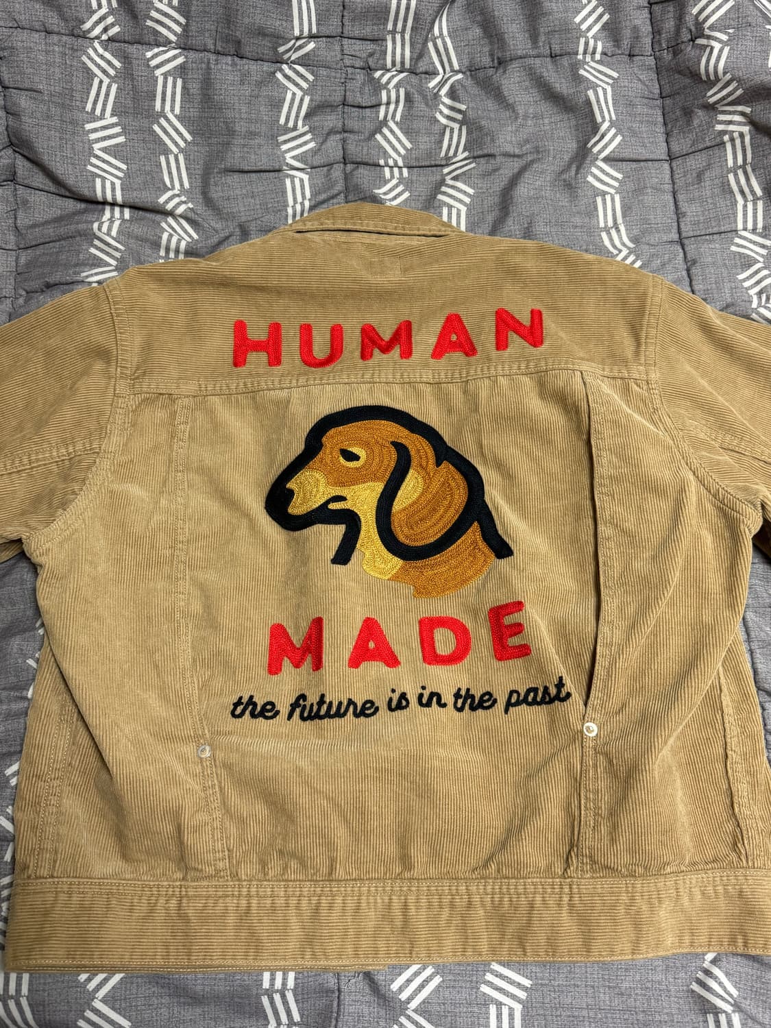 [M] 휴먼 메이드 닥스 코듀로이 워크 자켓 베이지 상품이미지3