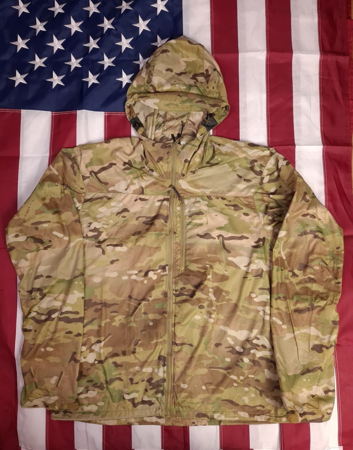 오리지날 아크테릭스 밀리터리 멀티캠 방풍 자켓 후드 상품이미지1