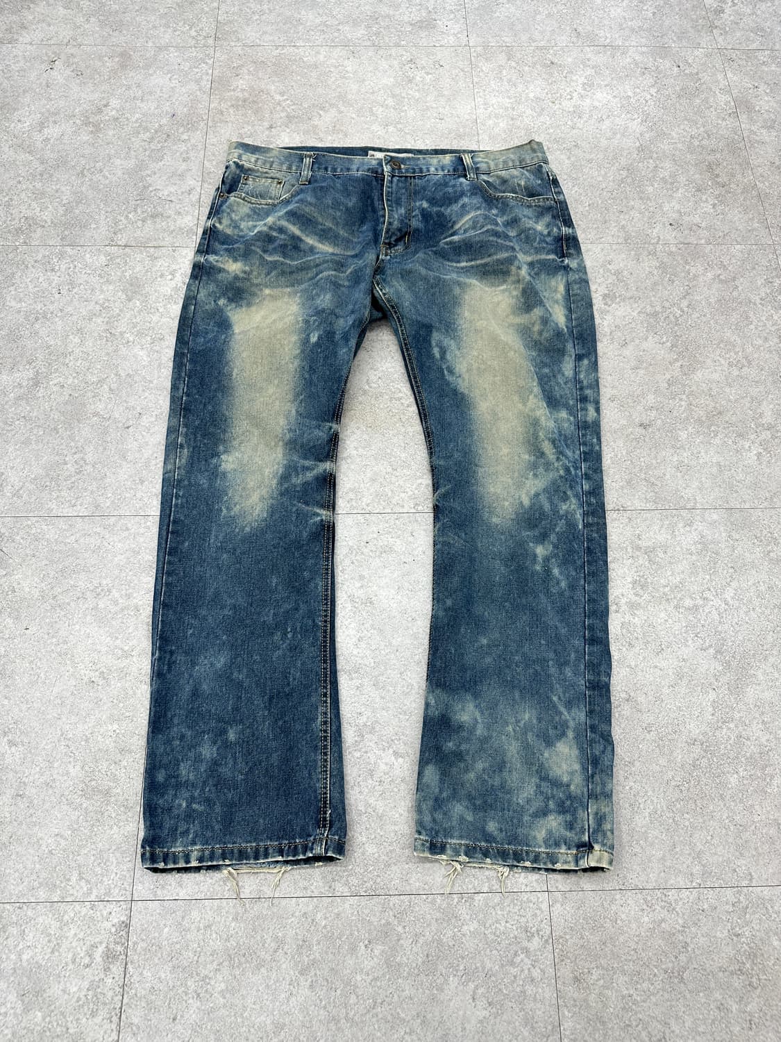NONE vintage bleach washing denim 상품이미지6