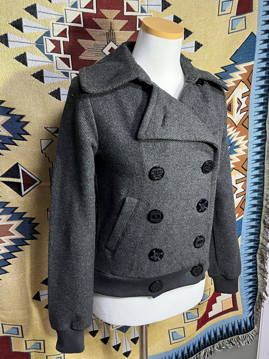 Stussy 울 자켓 상품이미지2