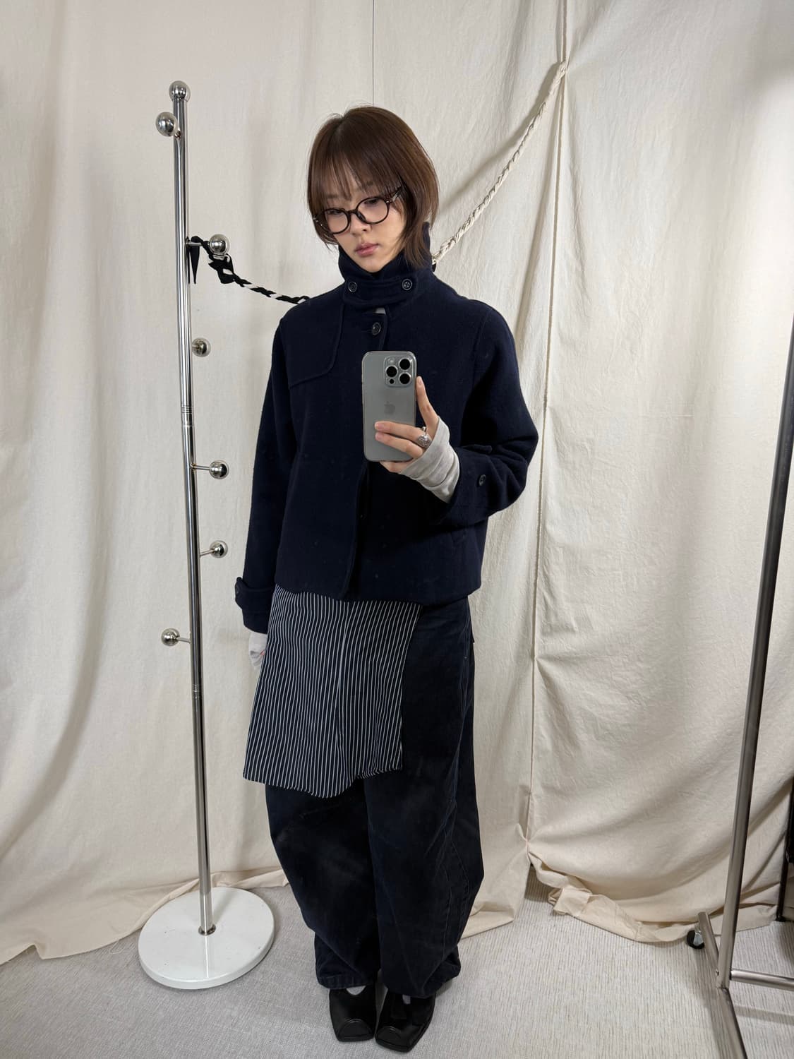 Grandma Mama Daughter 숏 코트 상품이미지3