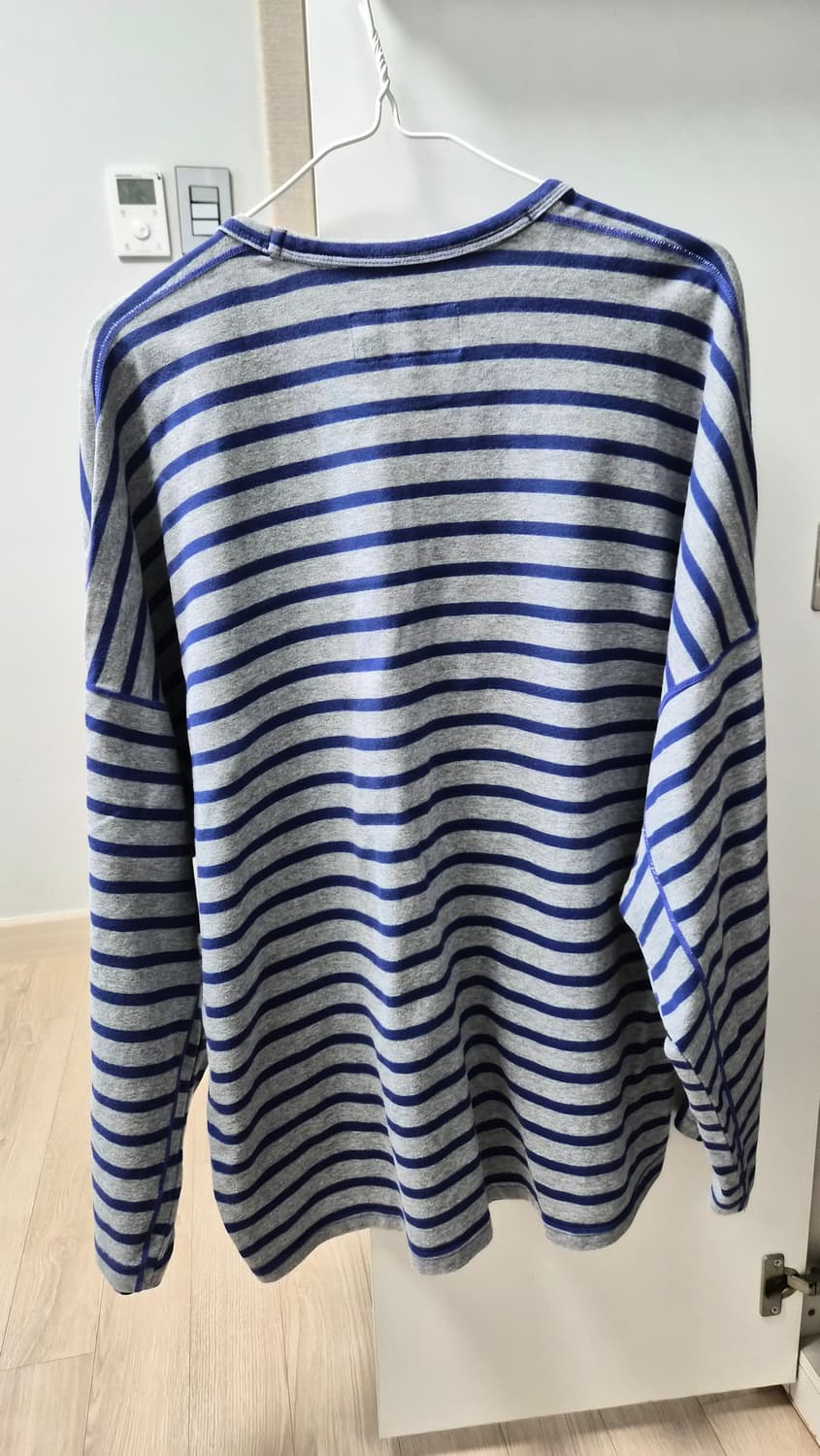 키미님 추천! 이얼즈어고 스트라이프 긴팔 티셔츠 L 상품이미지3