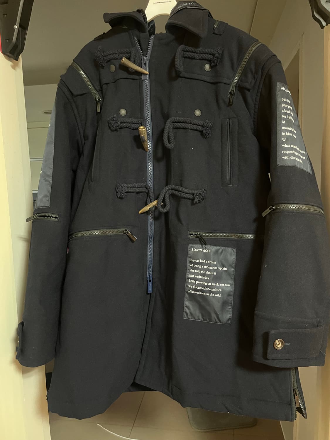 솔로이스트 19aw 코트 판매합니다. 상품이미지1