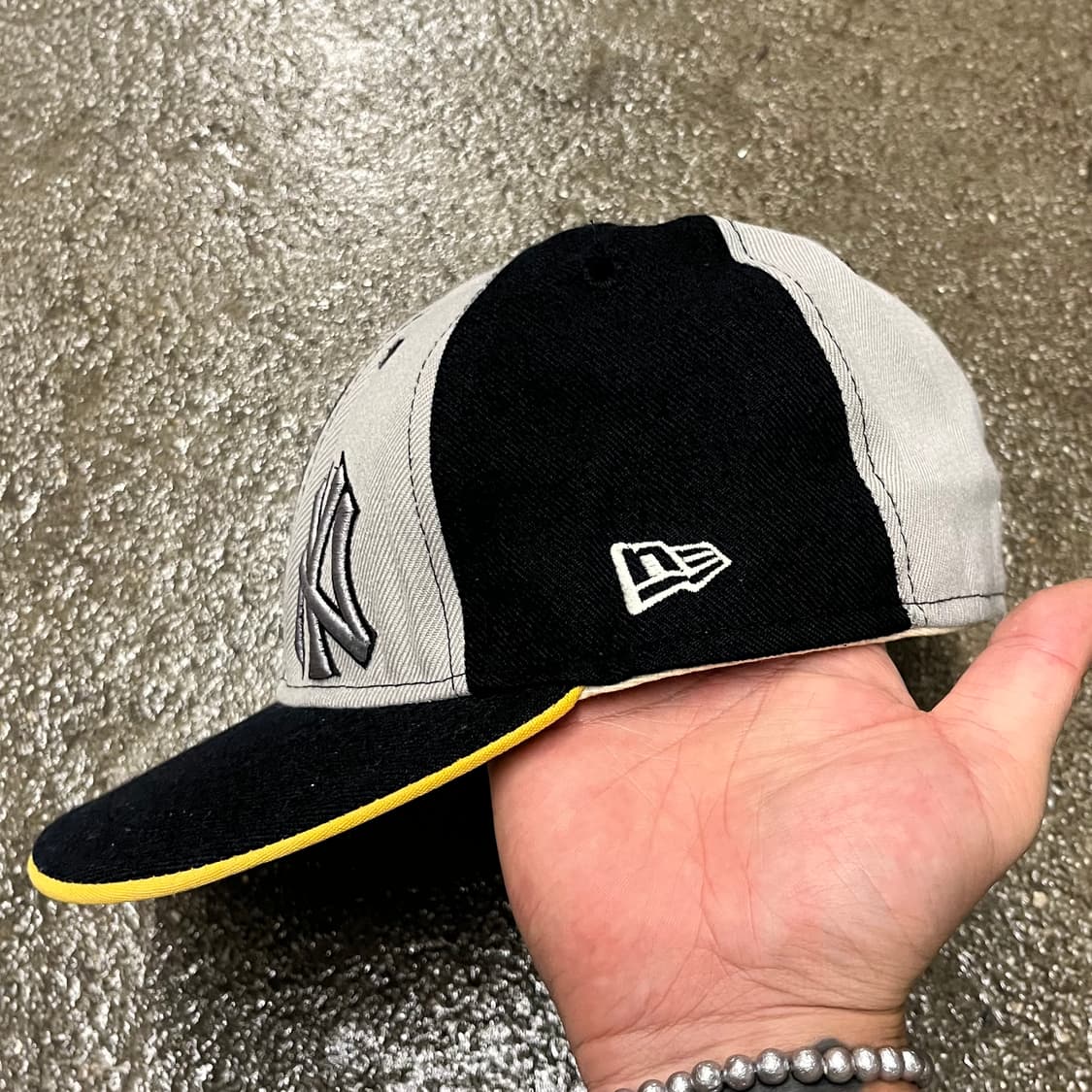 00s MLB 뉴욕양키스 더블 로고 스냅백 상품이미지2