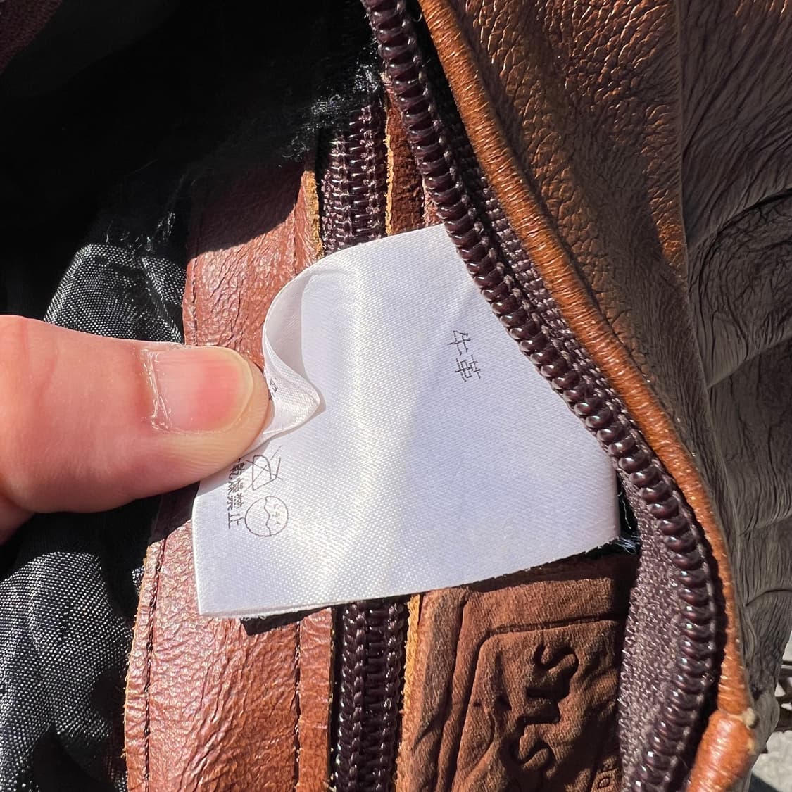 웨스턴 레더 프린지 백 상품이미지8