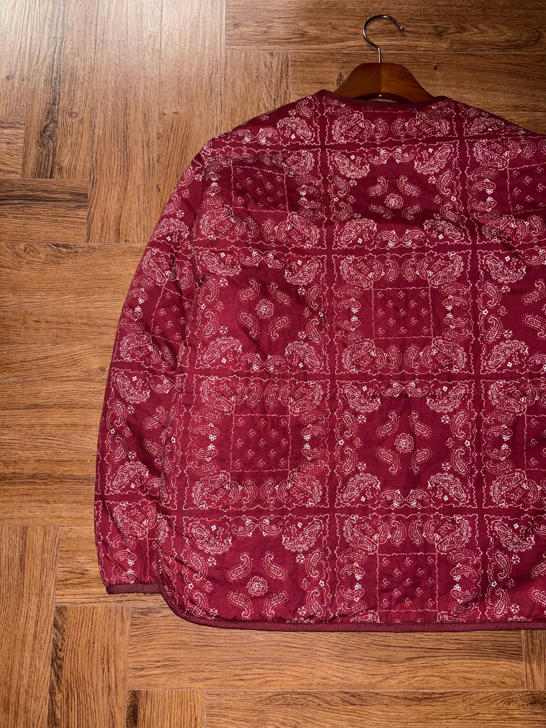 버커루 페이즐리 양털 퀄팅자켓 상품이미지8