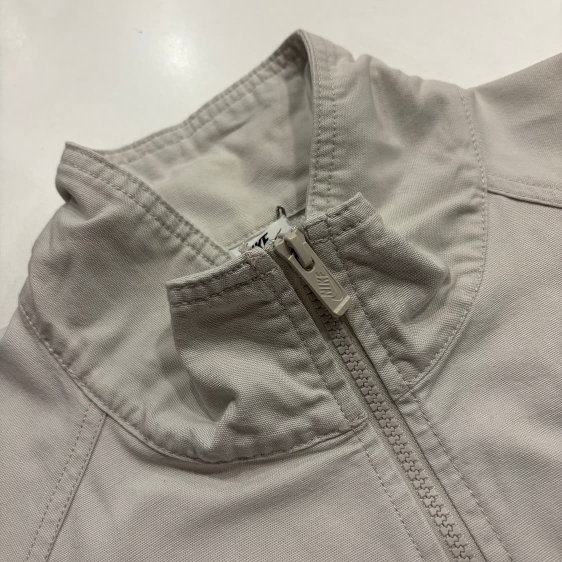 [L] 나이키 하프집업 캔버스 라이트본 아노락 베이지 B998 상품이미지5