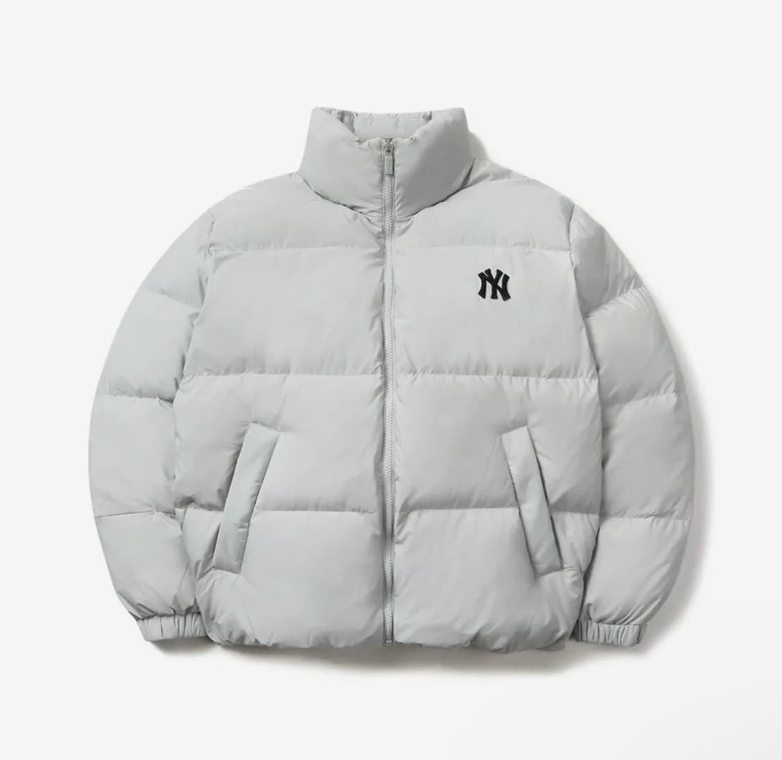 MLB 엠엘비 메가로고 덕다운 숏패딩 NY (그레이) 상품이미지2