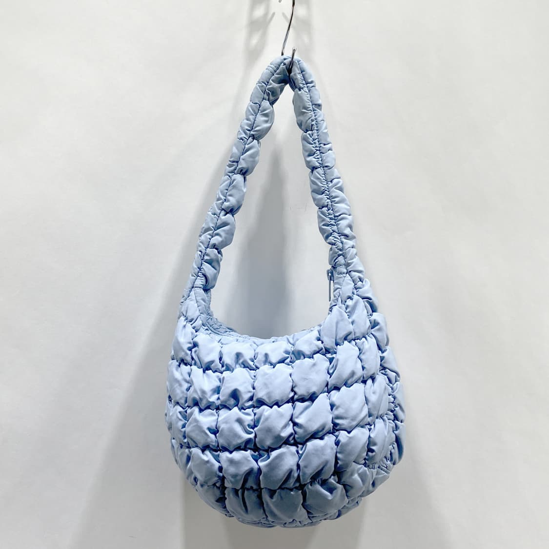 COS 코스 숄더백 퀼티드 미니백 라이트블루  상품이미지4