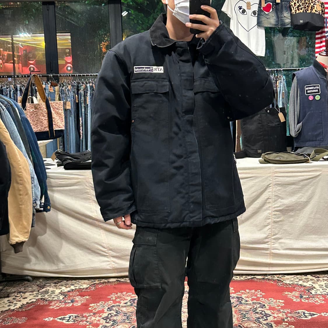 XL) 스미스 워크웨어 USA 덕 캔버스 워크 자켓 초어 자켓 상품이미지10