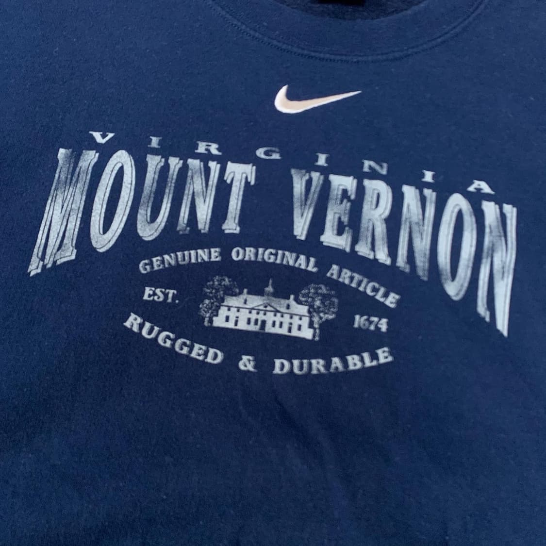 90's 나이키 빈티지 프린팅 맨투맨 스웻셔츠 L 상품이미지4