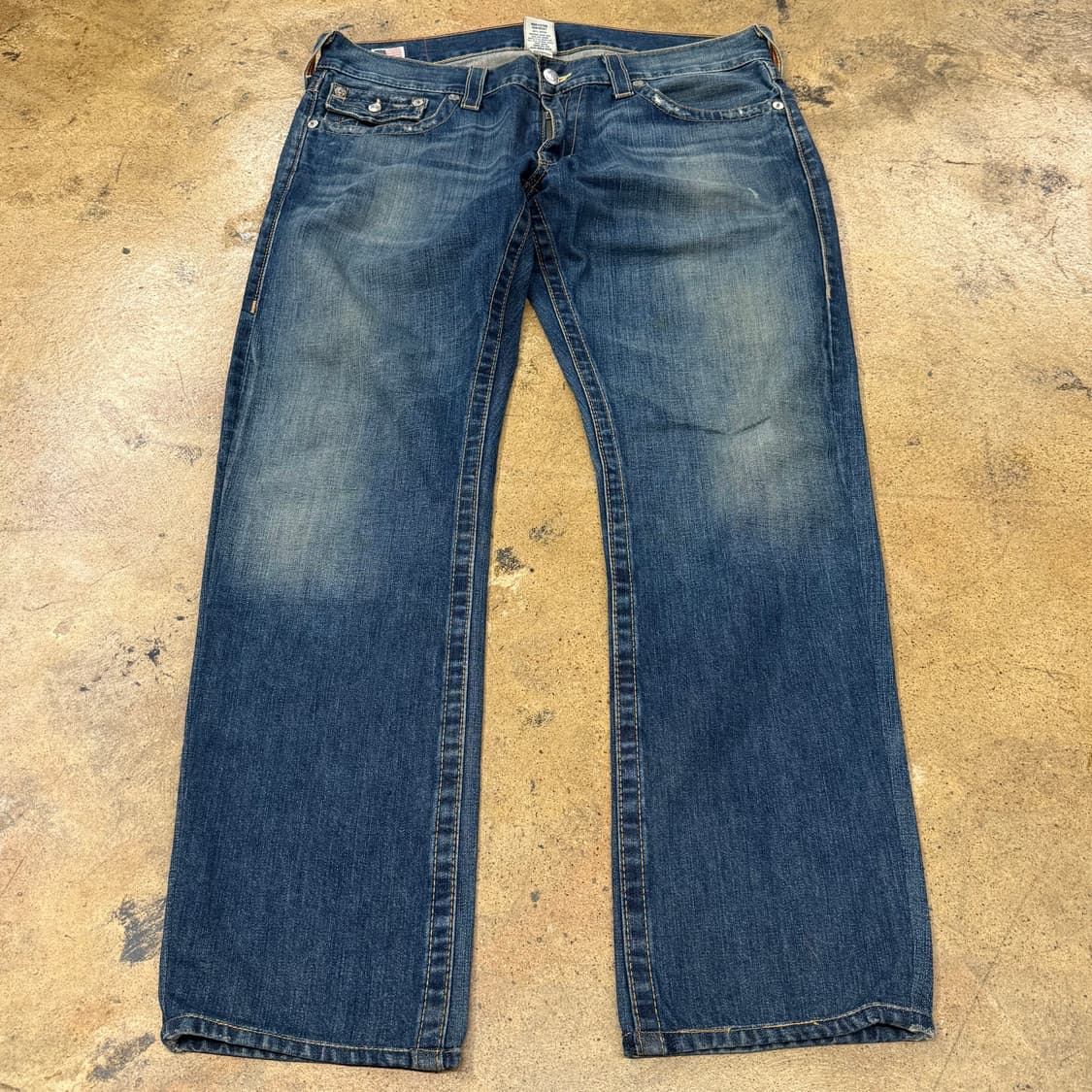 [정품/36] 트루릴리젼 블루 데님 청바지 b10 상품이미지2