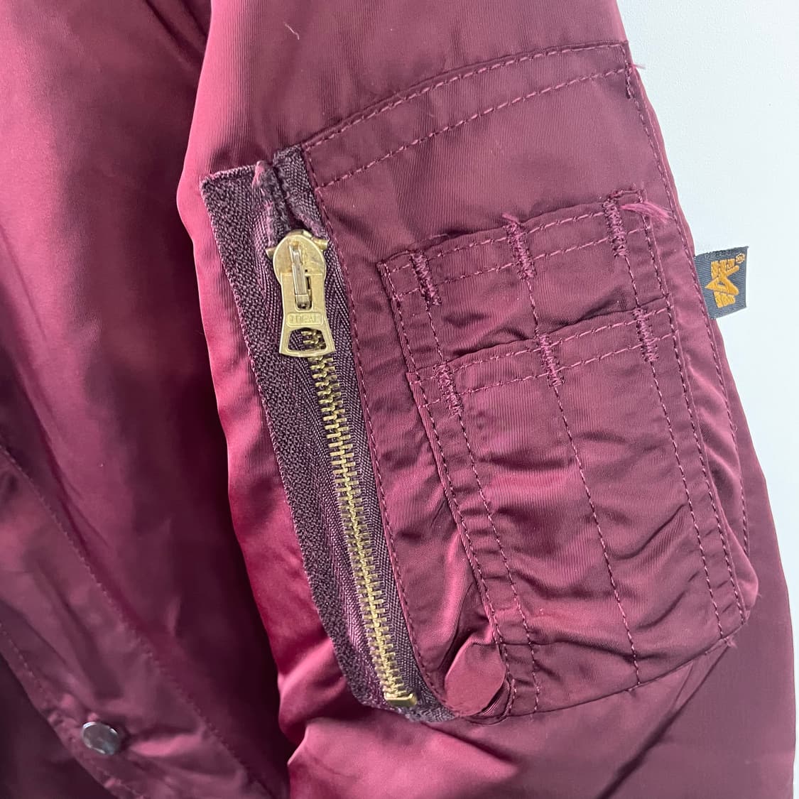 90s 알파인더스트리 Ma-1 항공점퍼 상품이미지5