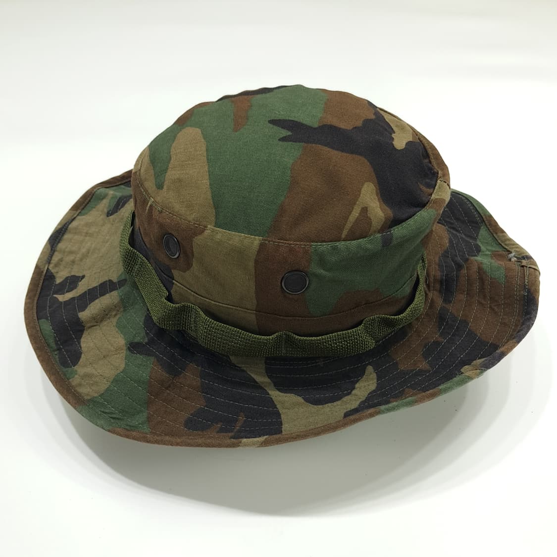 USA Made 빈티지 카모 부니햇 P1276 상품이미지4