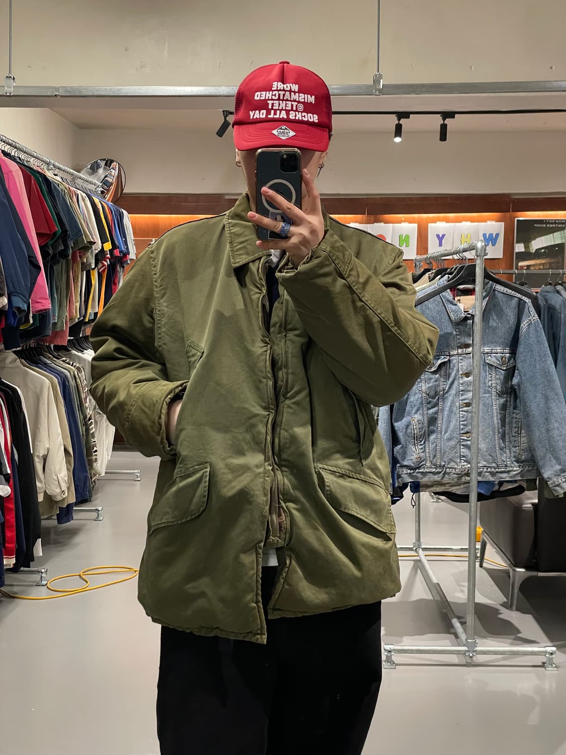 40s~50s B-9 TYPE Parka 상품이미지4