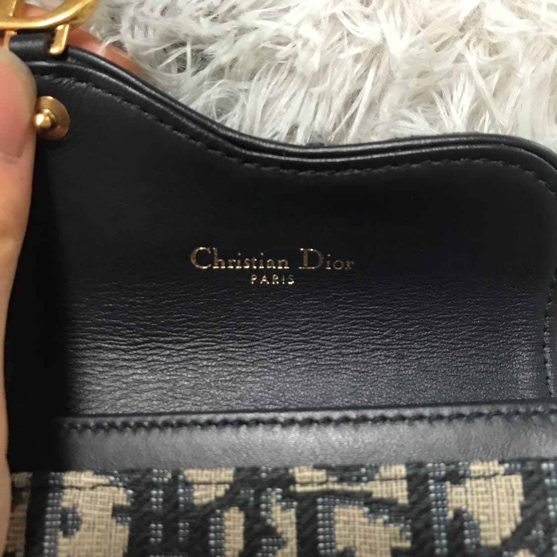 [정품] 디올 오블리크 새들 카드지갑 상품이미지3