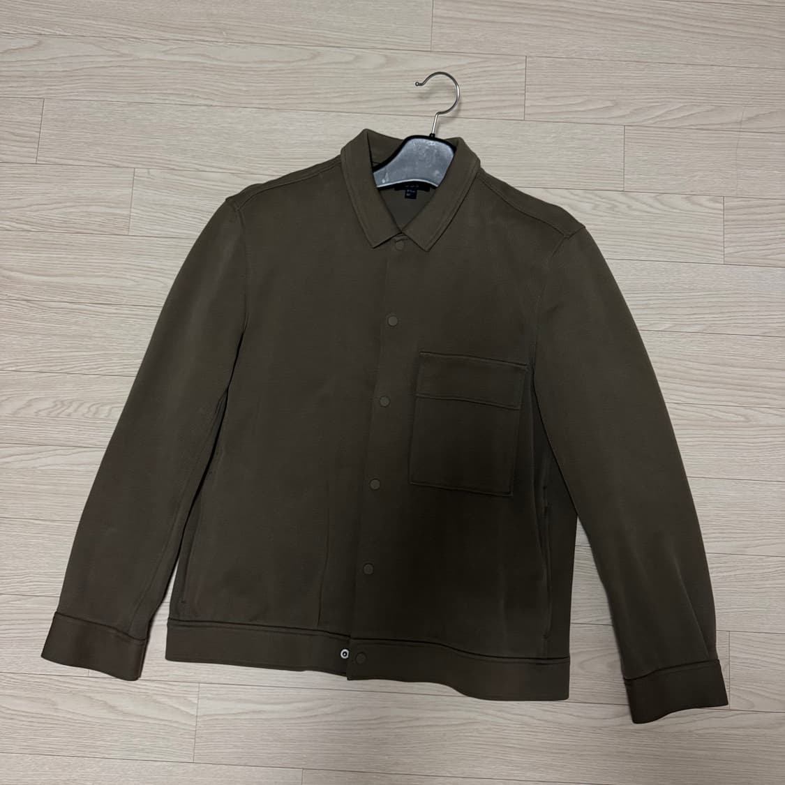 cos 트윌 면 자켓 베이지 M 상품이미지2