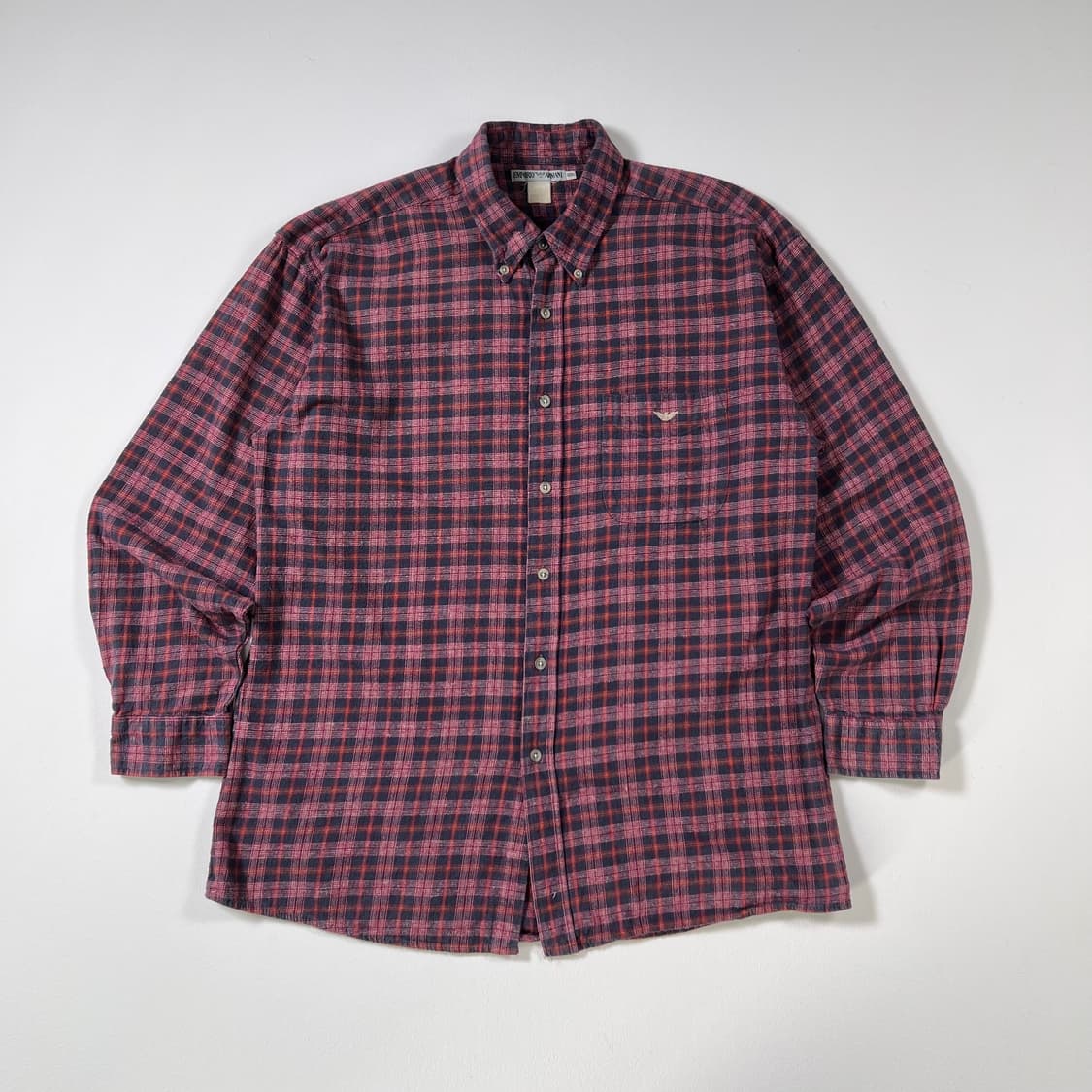 엠포리오 아르마니 체크 셔츠 상품이미지1