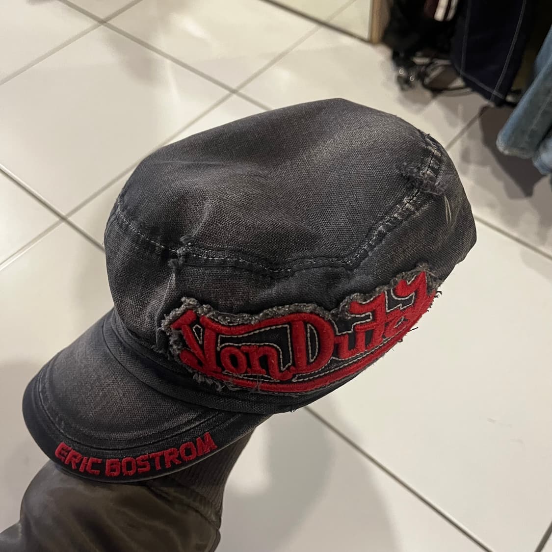 본더치 빈티지 워싱 데미지 캡 상품이미지6