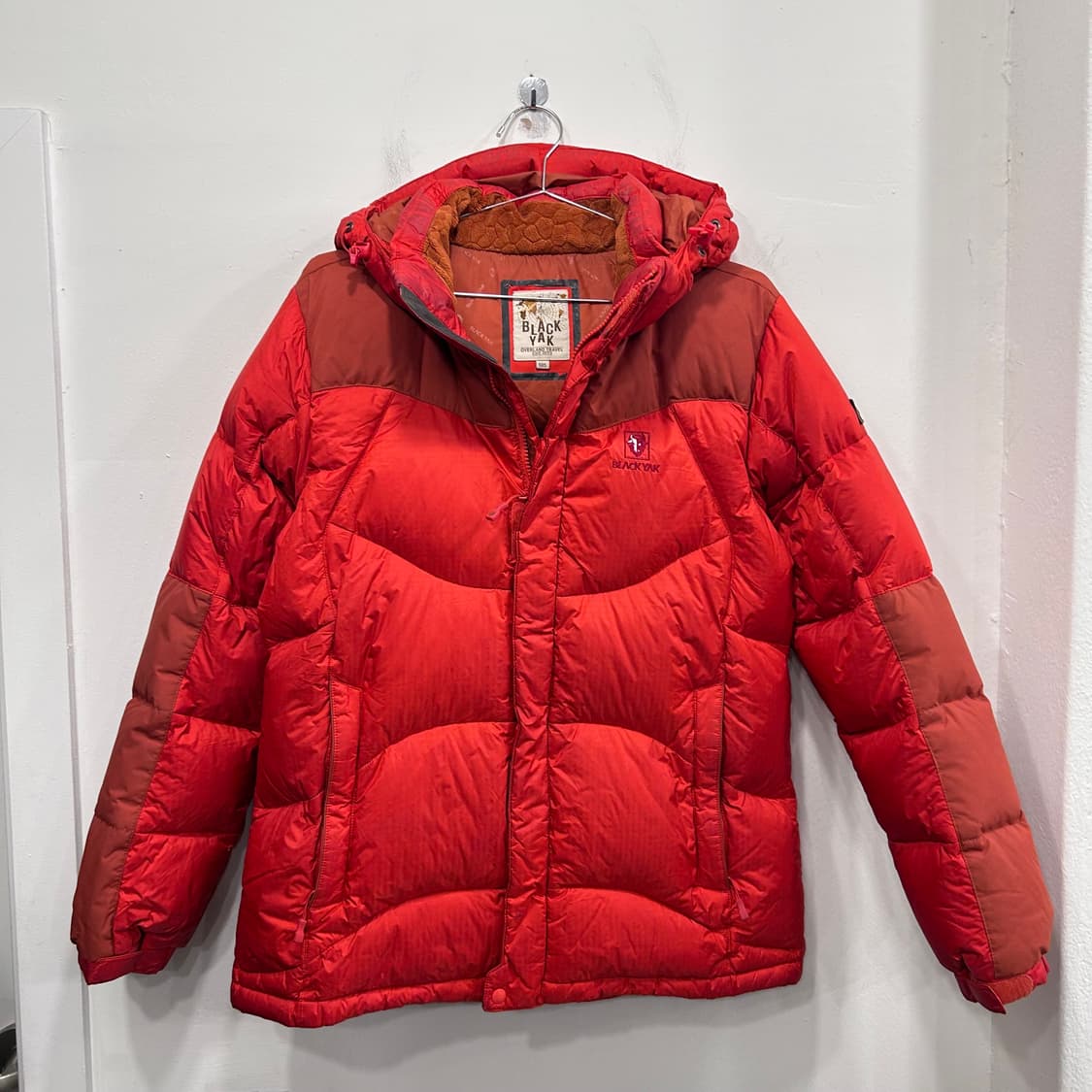 블랙야크 오버랜드 아웃도어 덕다운 후드 패딩 상품이미지2
