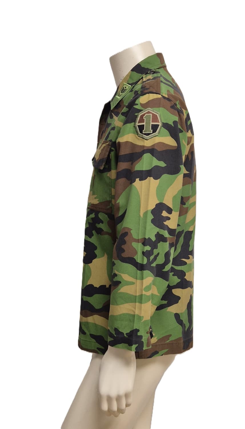육군 구형 제1야전군 원사 군종목사 후기형 사제 전투복 상의 자켓 (M) 상품이미지2