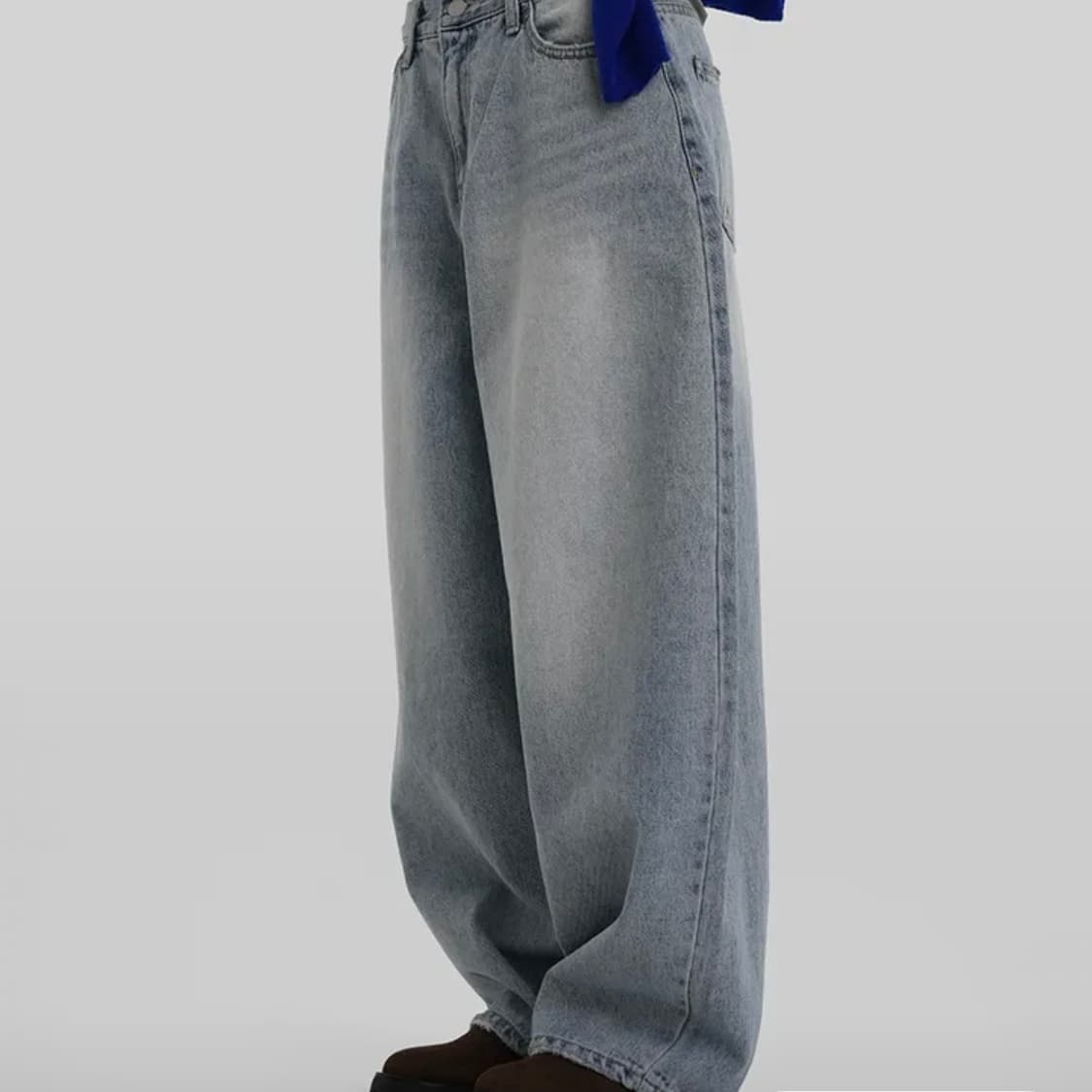 어텀 빈티지 벌룬 데님 S 상품이미지2