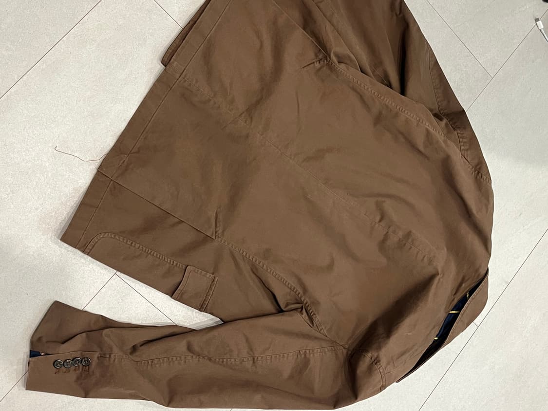 폴로 브라운 코튼 자켓 XL 상품이미지4