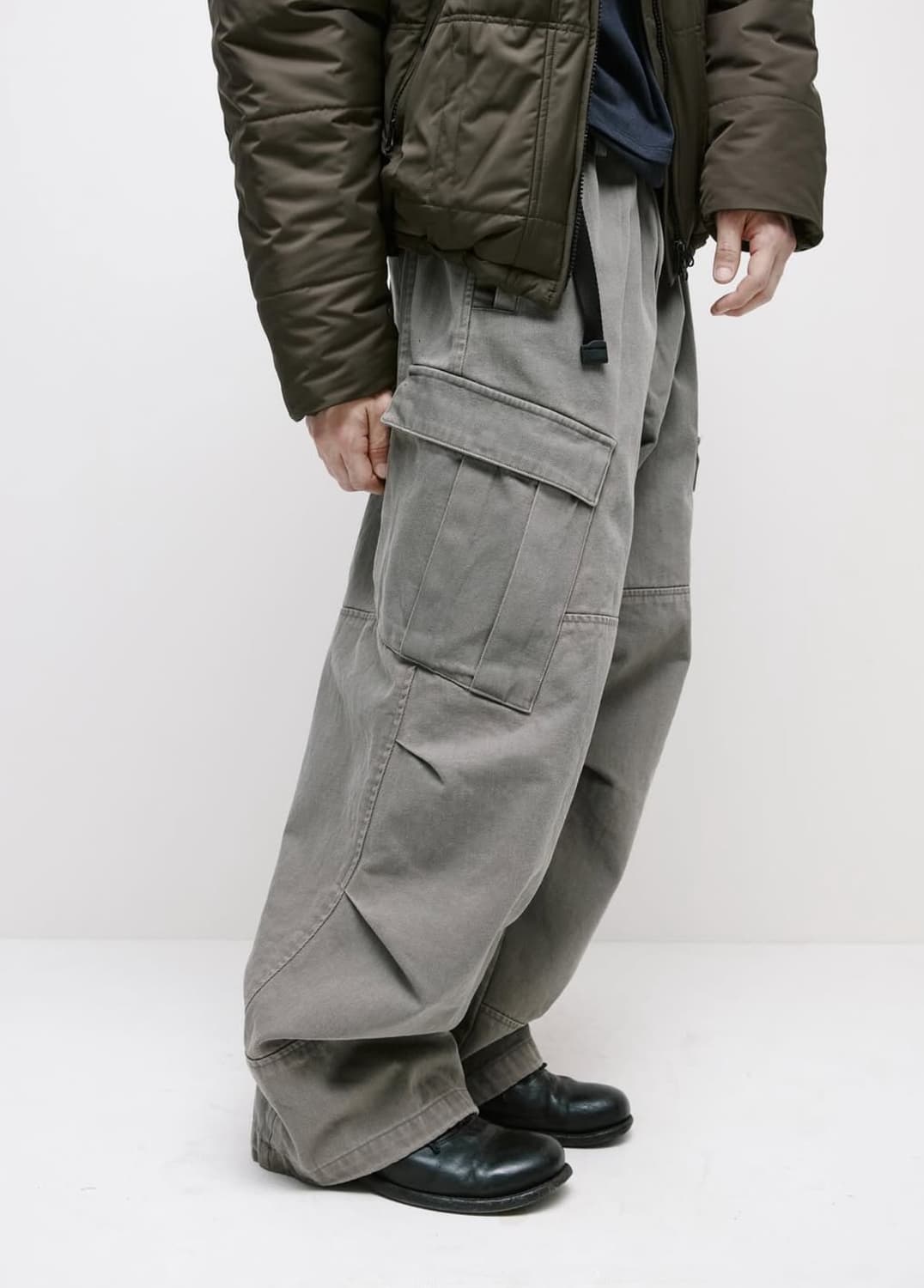 해칭룸 밀팬츠 세이지 그린 상품이미지1