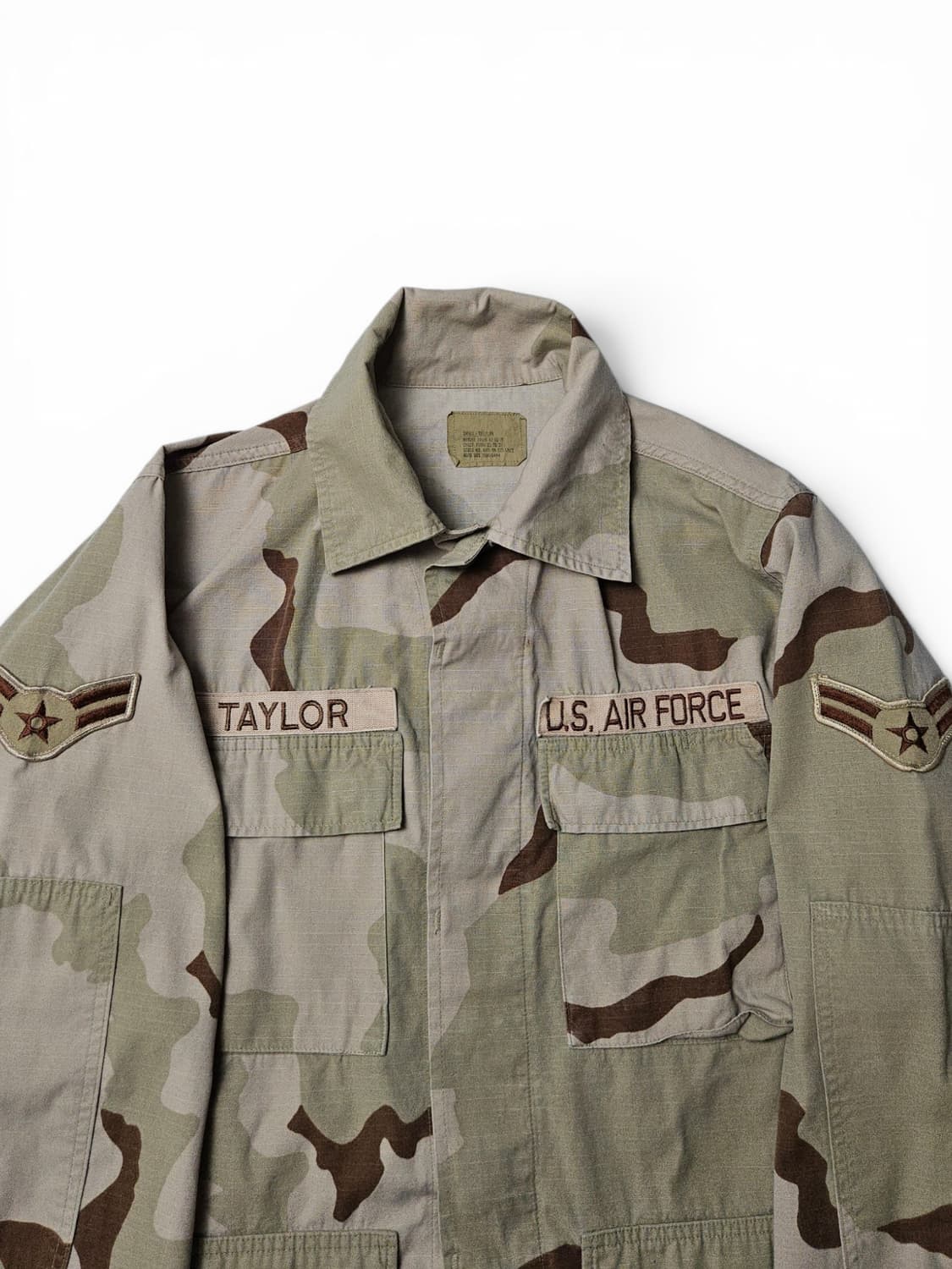 1990's 미공군 데저트카모 사막카모 BDU 자켓 S-R 상품이미지2