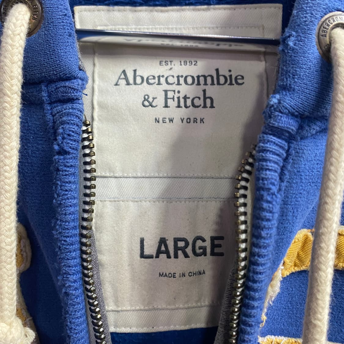 아베크롬비 y2k 빅로고 후드 집업 B2965 상품이미지4