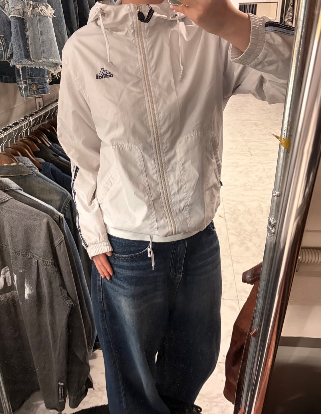 (정품/90)아디다스  바람막이 a1 상품이미지1