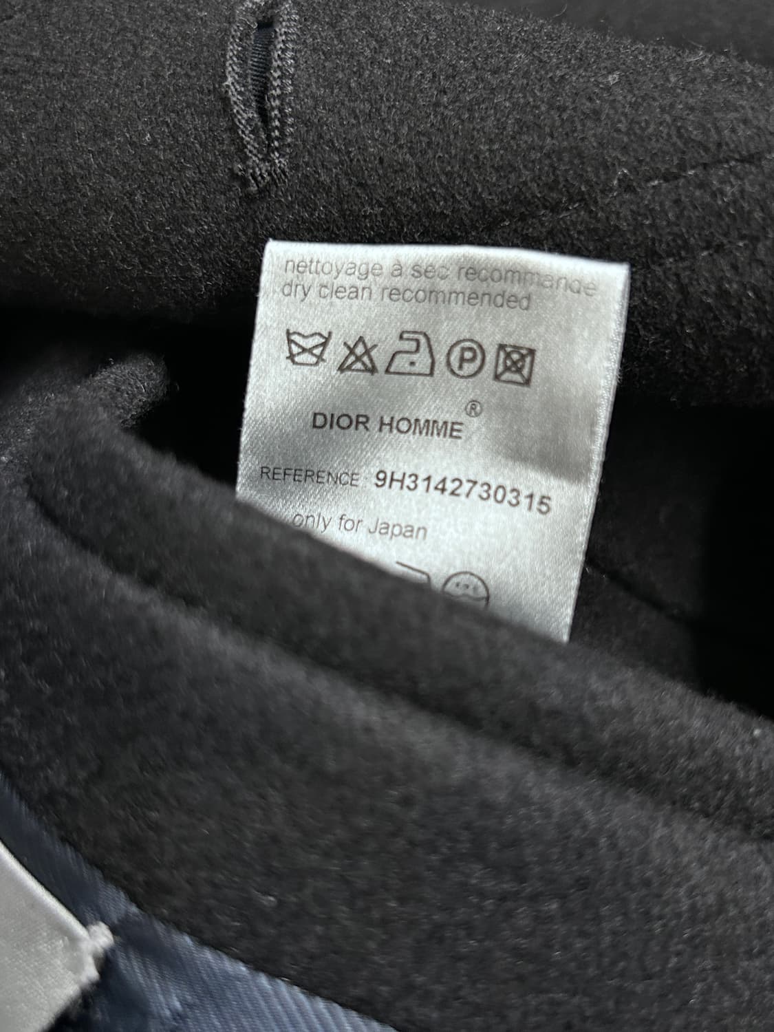 디올 옴므 09fw 비대칭 울 자켓 상품이미지7
