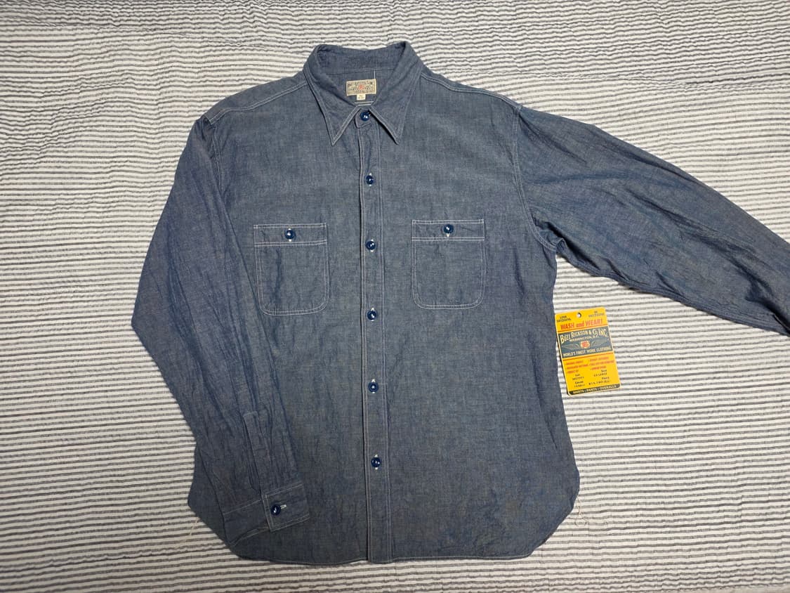 버즈릭슨 샴브레이 18-18 1/2 (2XL) 상품이미지1