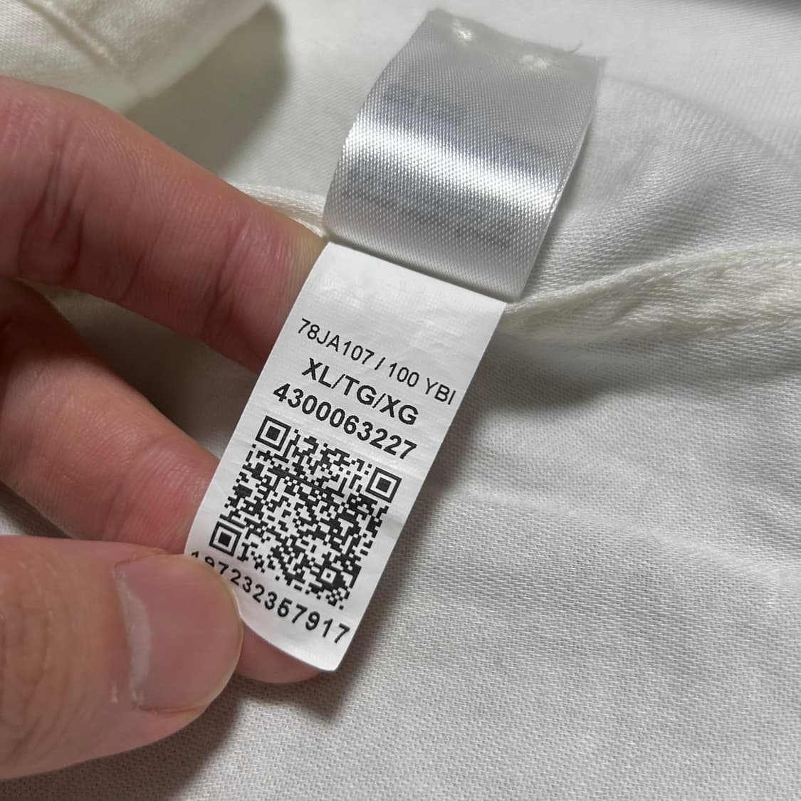 [XXL] Tommy 타미힐피거 아이보리 베이직 셔츠 상품이미지6