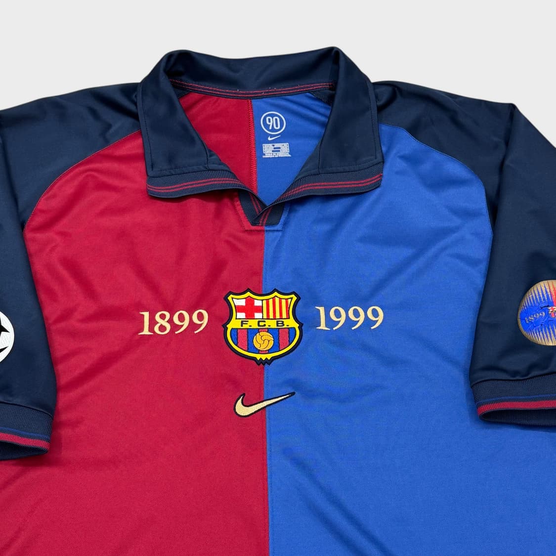 98-99 바르셀로나 홈 No.11 히바우두 상품이미지3