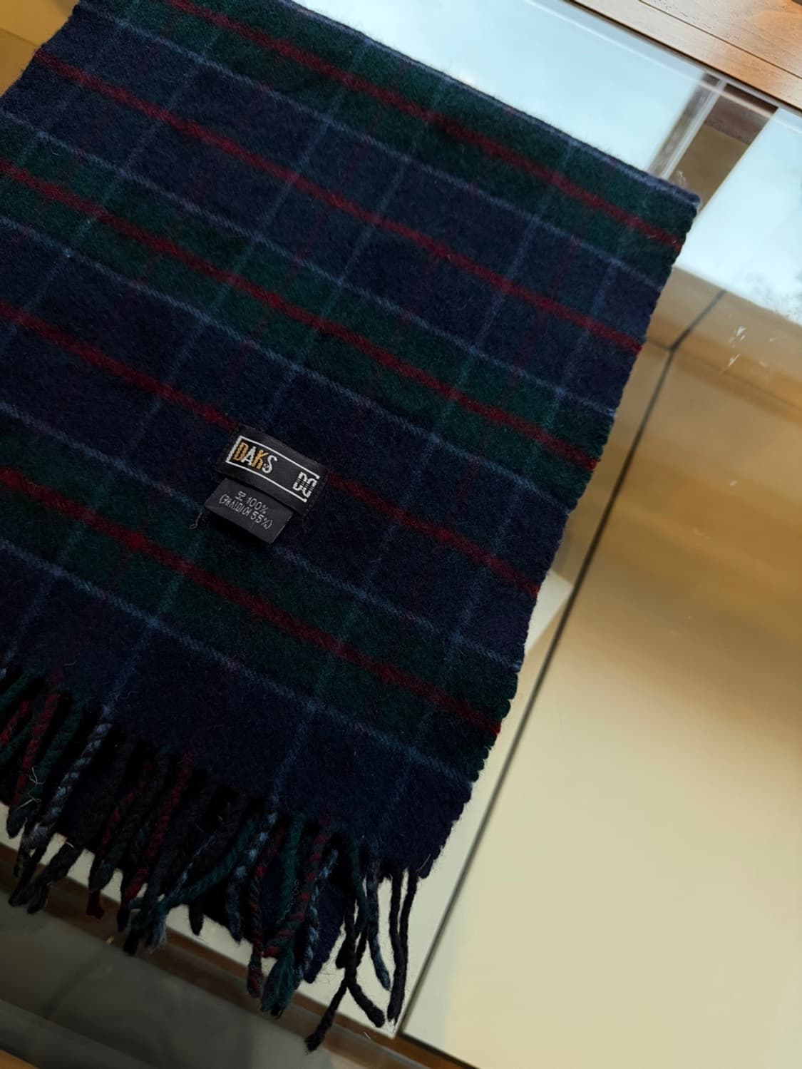 닥스 건클럽 캐시미어 머플러 상품이미지4