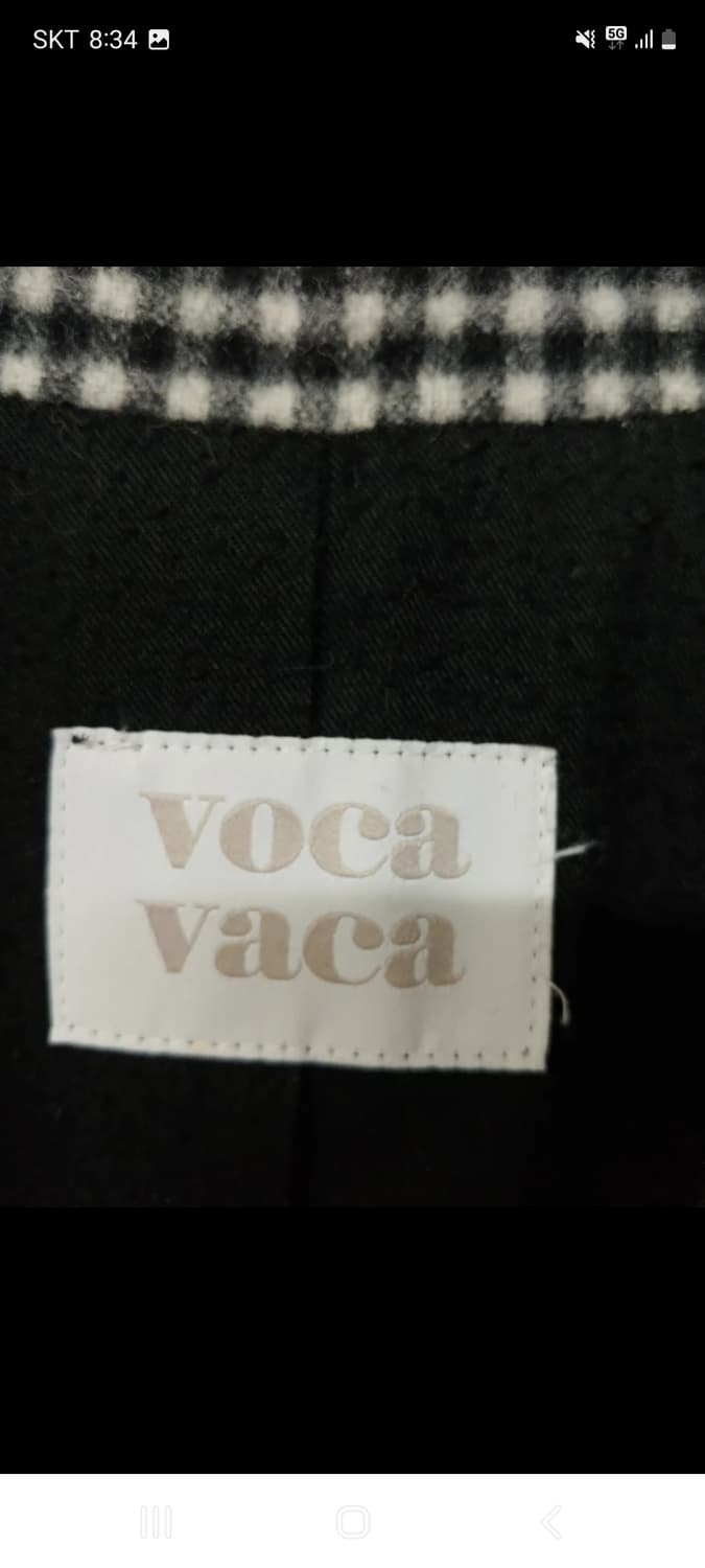 보카바카 체크 울자켓 상품이미지4