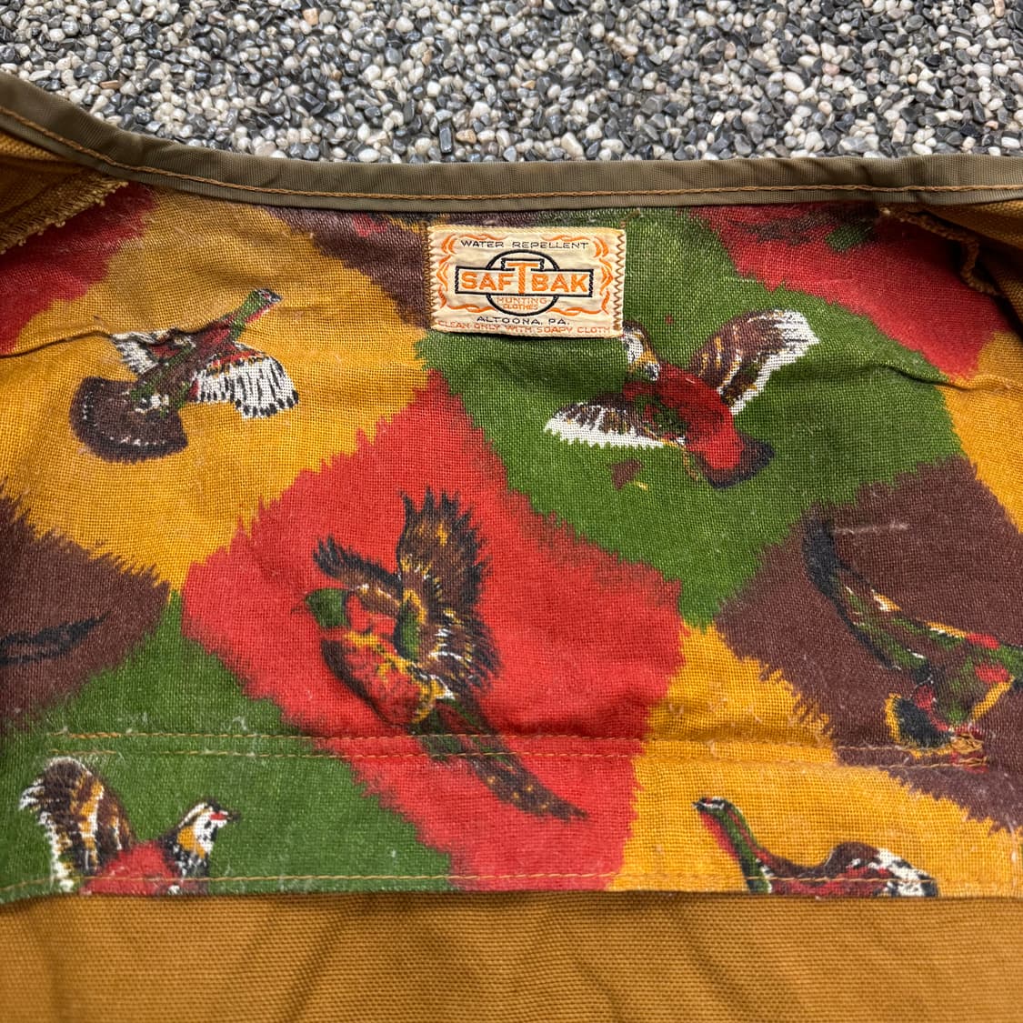 60s Saftbak 빈티지 사파리 헌팅 베스트 (XL)  상품이미지6