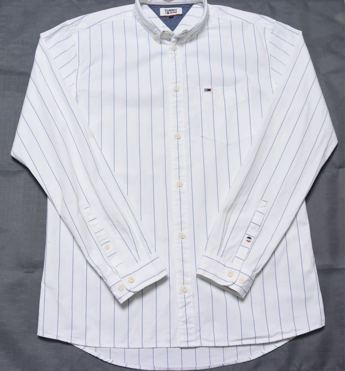 타미힐피거 스트라이프 셔츠 M 상품이미지1