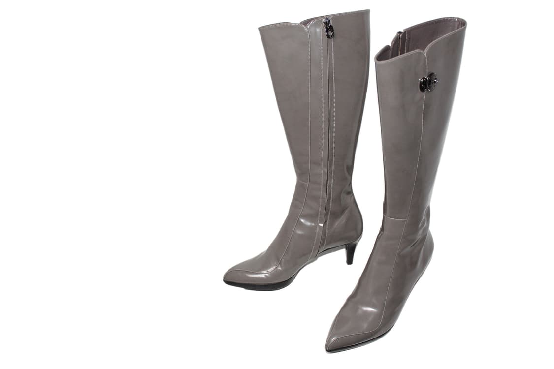 Salvatore Ferragamo 페라가모 페이던트 토인티드토 부츠 상품이미지5