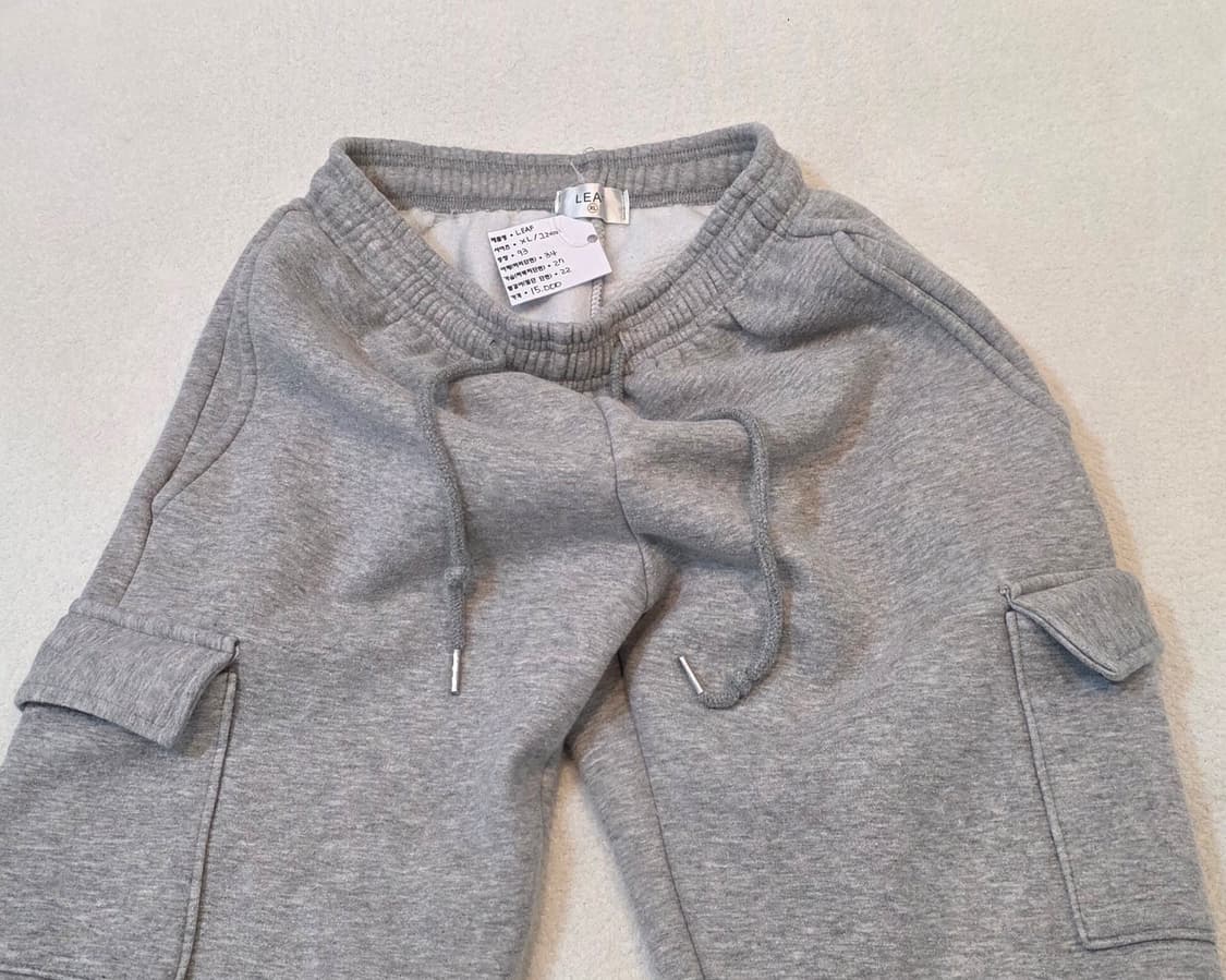 LEAF 카고 와이드 츄리닝바지 상품이미지8