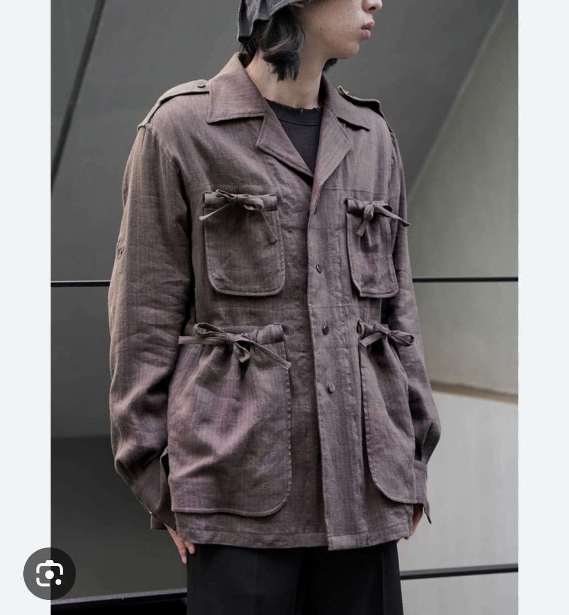 사스콰치패브릭스 부쉬셔츠 브라운 L 준야와타나베 언더커버 꼼데 상품이미지3