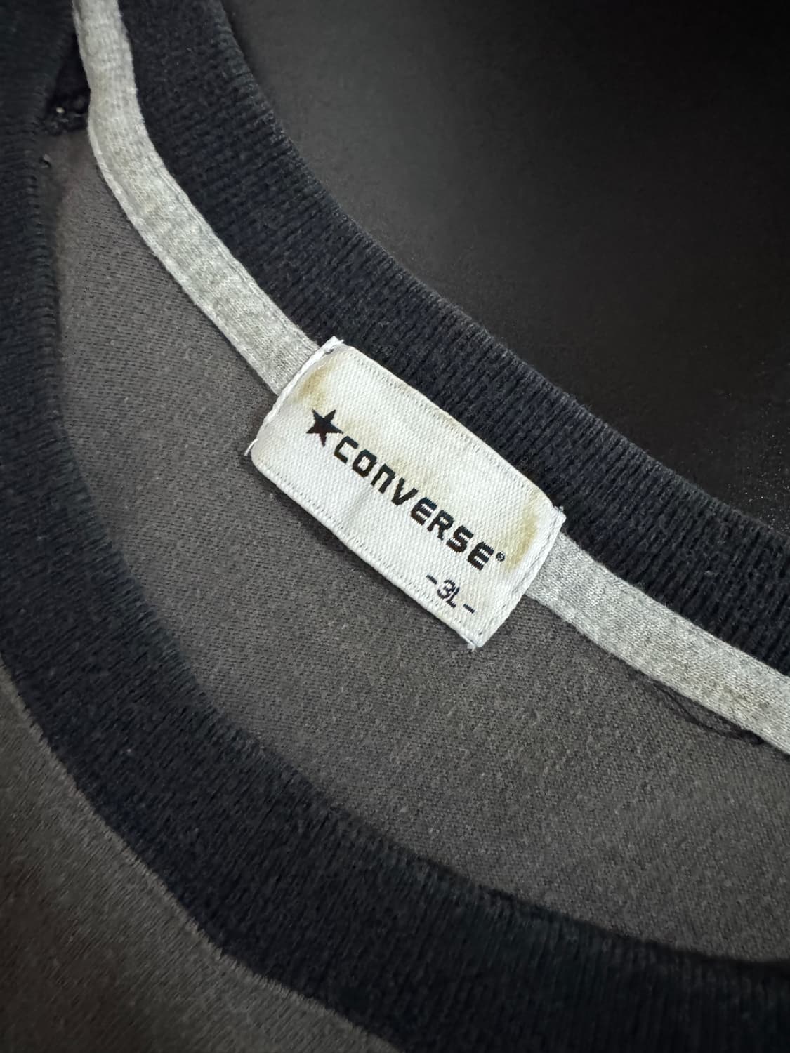 일본 컨버스 올스타 빅사이즈 나그랑 롱슬리브 2XL ~ 3XL 상품이미지3