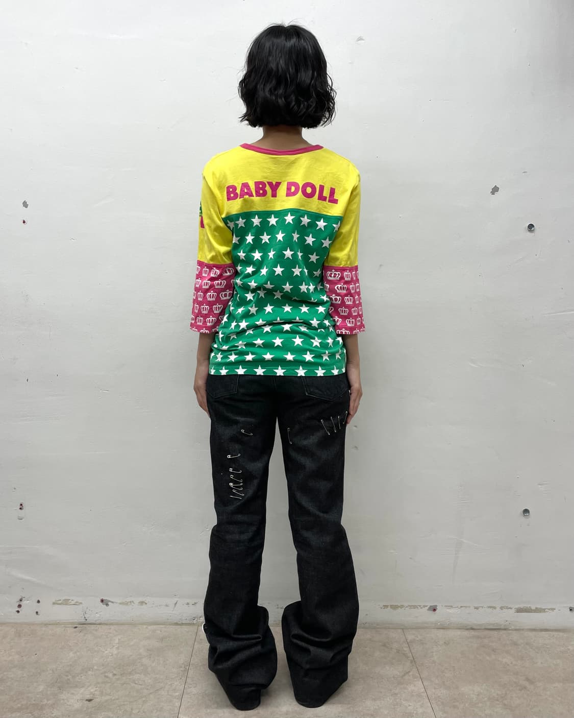 Baby Doll Star Multi-Half Long Sleeve 상품이미지6